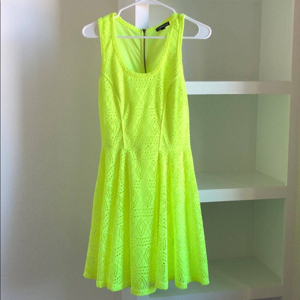 Express fit and flare dress
